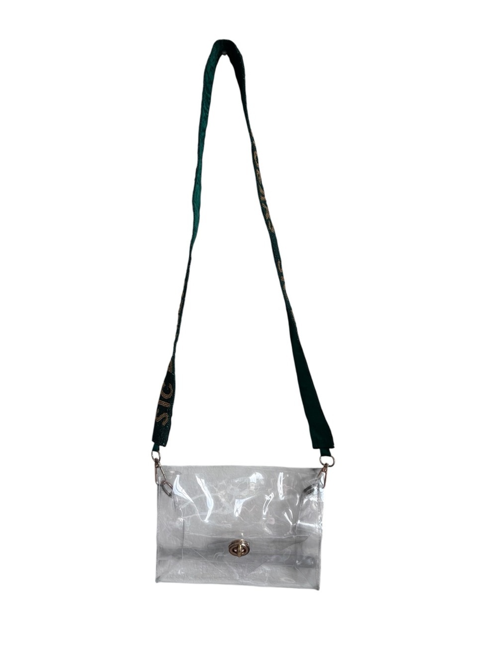 Stadium Approved Clear Crossbody Bag "SIC 'EM" Baylor University